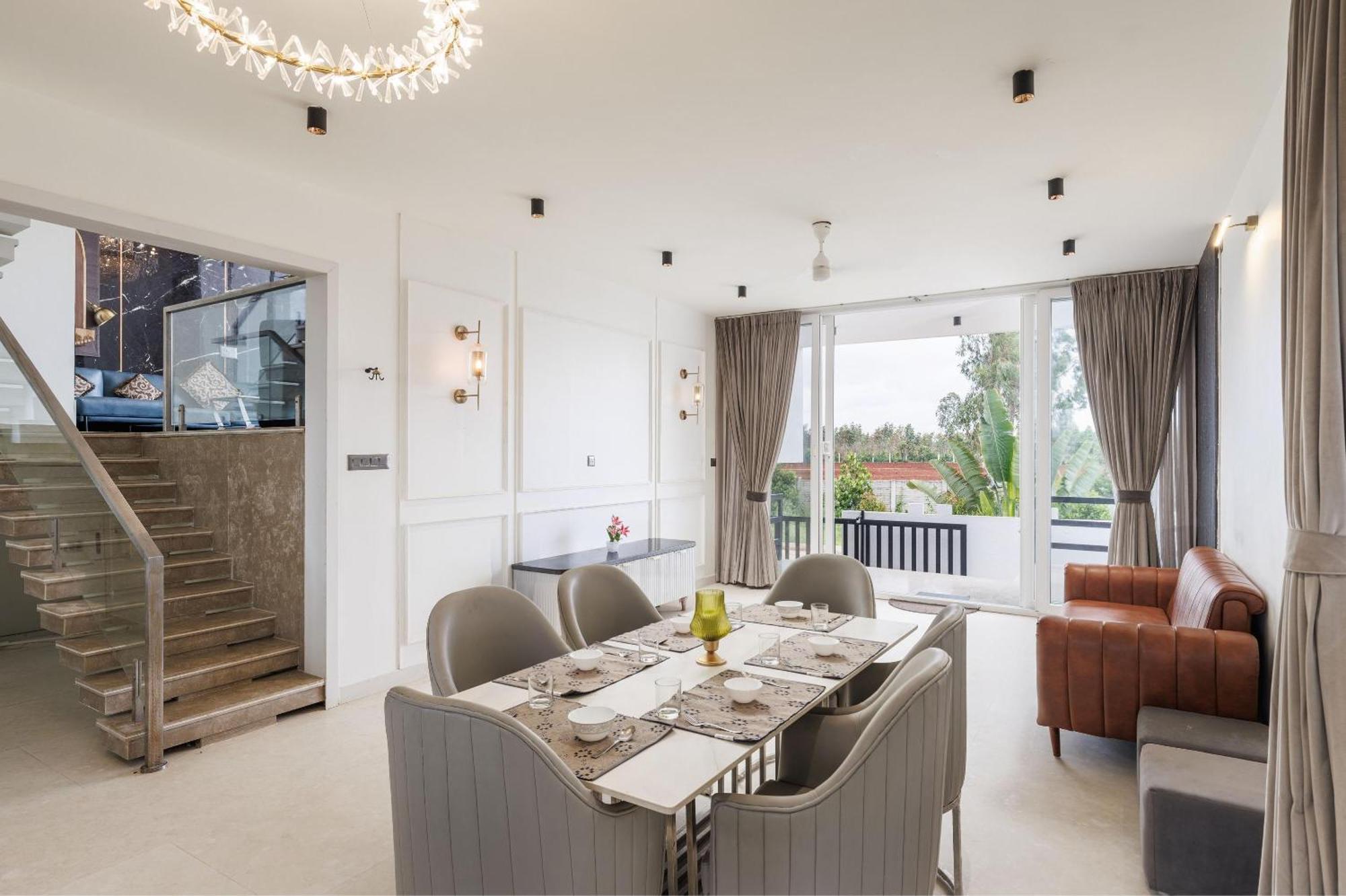 Dod Ballāpur Celestial Sapphire Villa Pvt Pool Veg Food 4Bhk מראה חיצוני תמונה